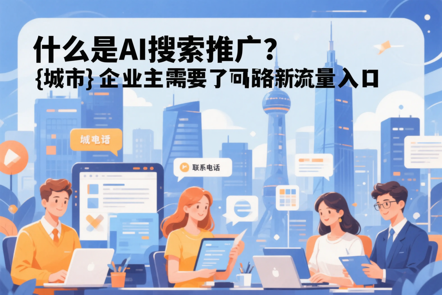 什么是AI搜索推广？济源企业主需要了解的新流量入口