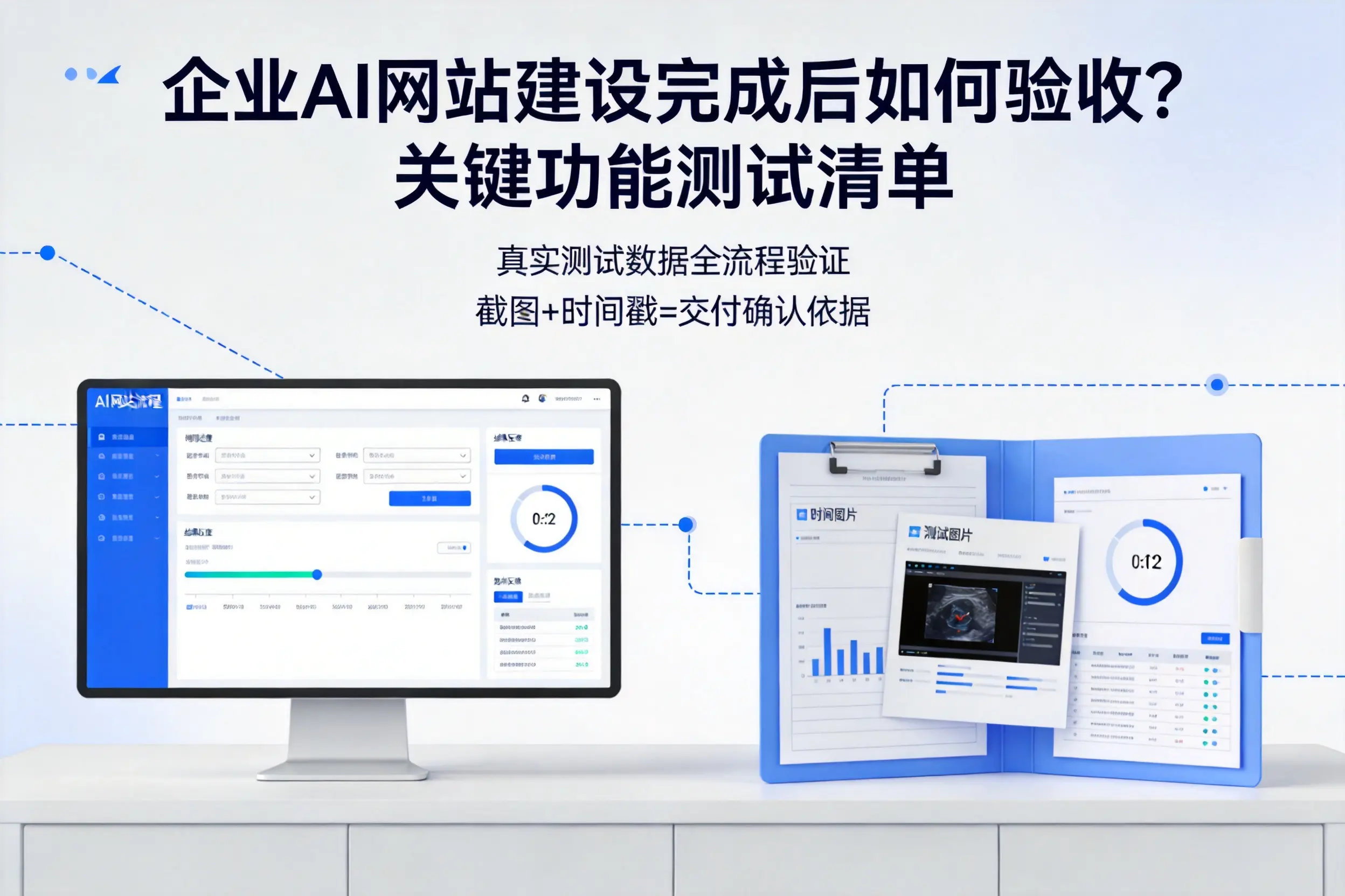 济源企业AI网站建设完成后如何验收？关键功能测试清单