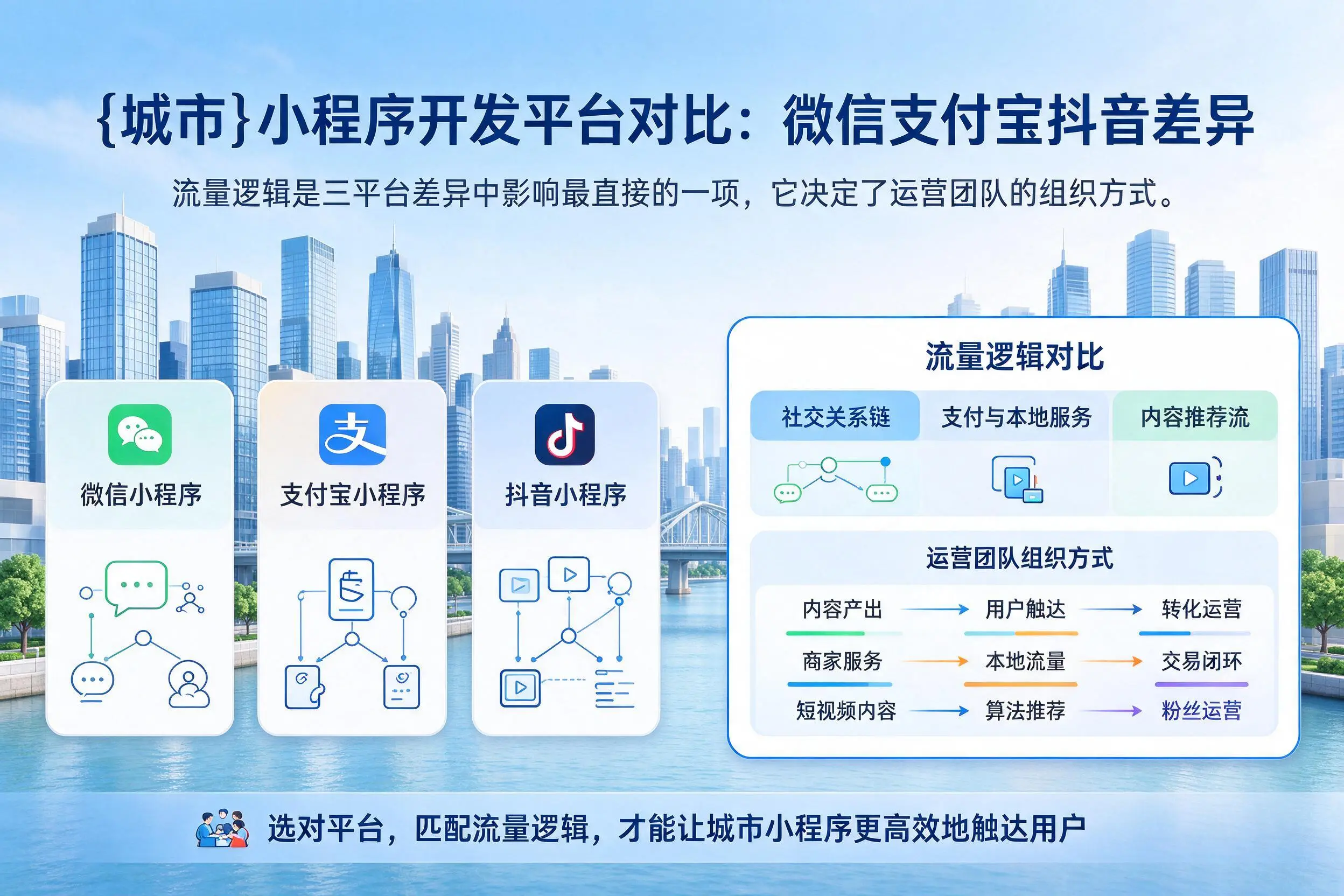 济源小程序开发平台对比：微信支付宝抖音差异
