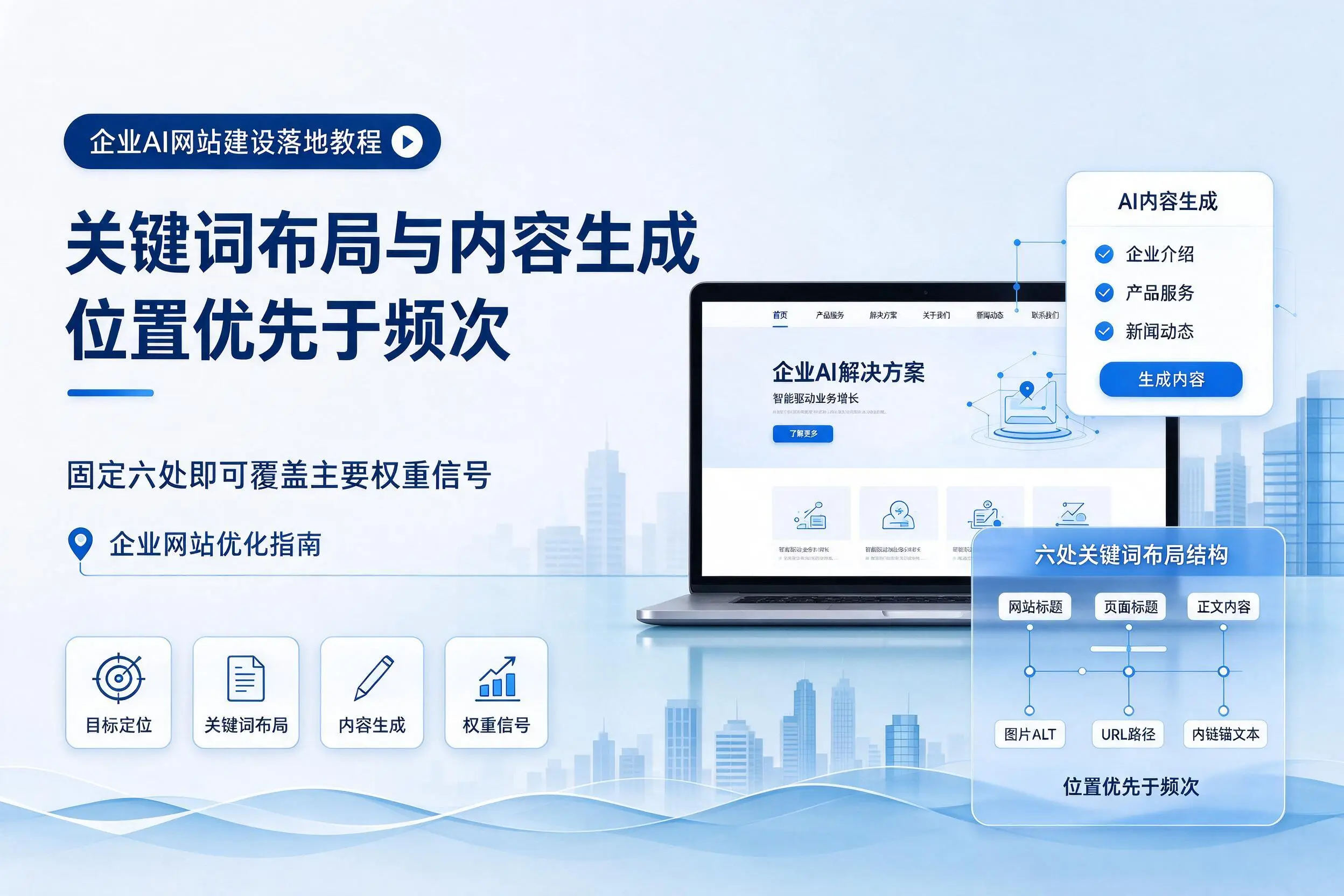 济源企业AI网站建设落地教程：关键词布局与内容生成