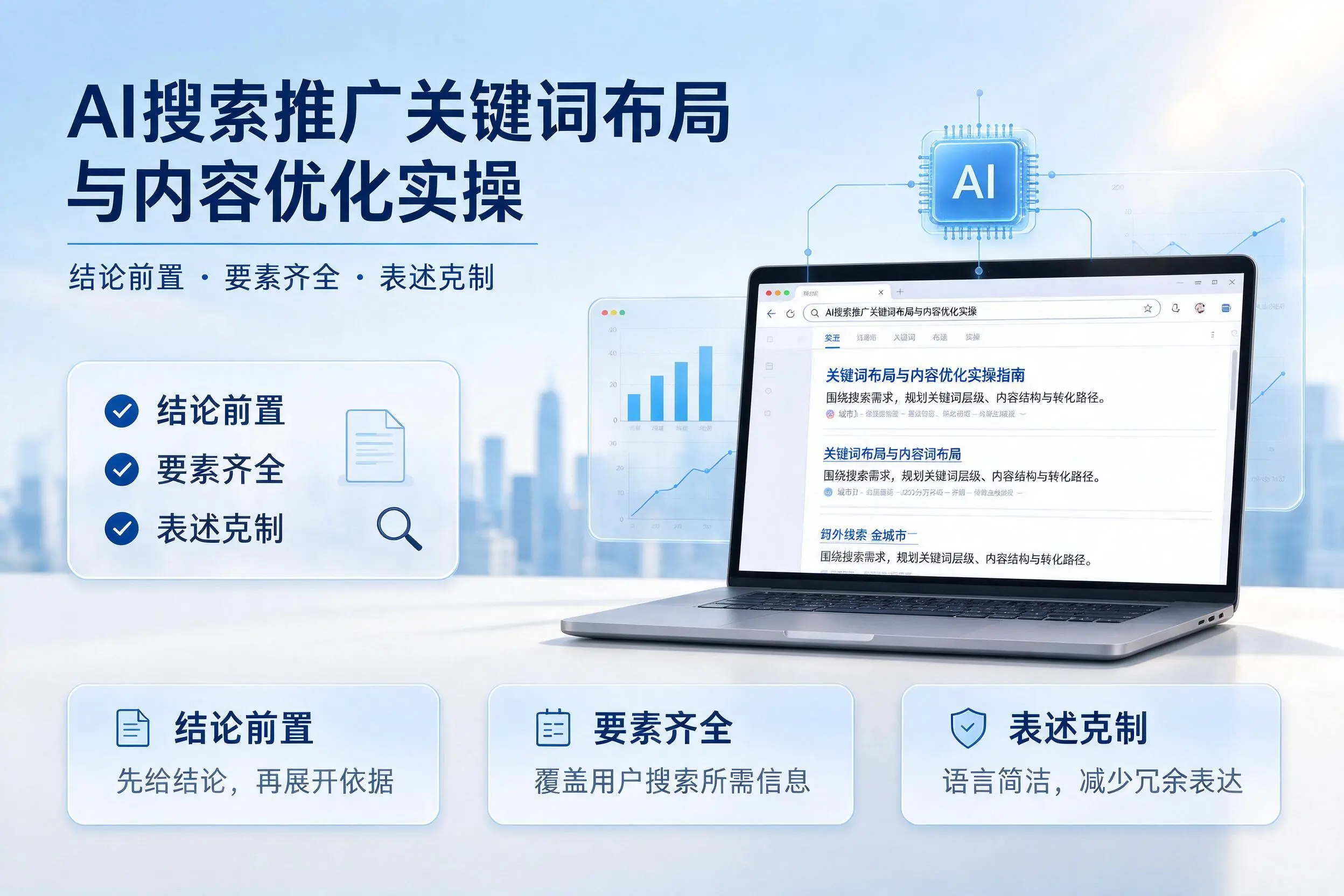 济源AI搜索推广关键词布局与内容优化实操
