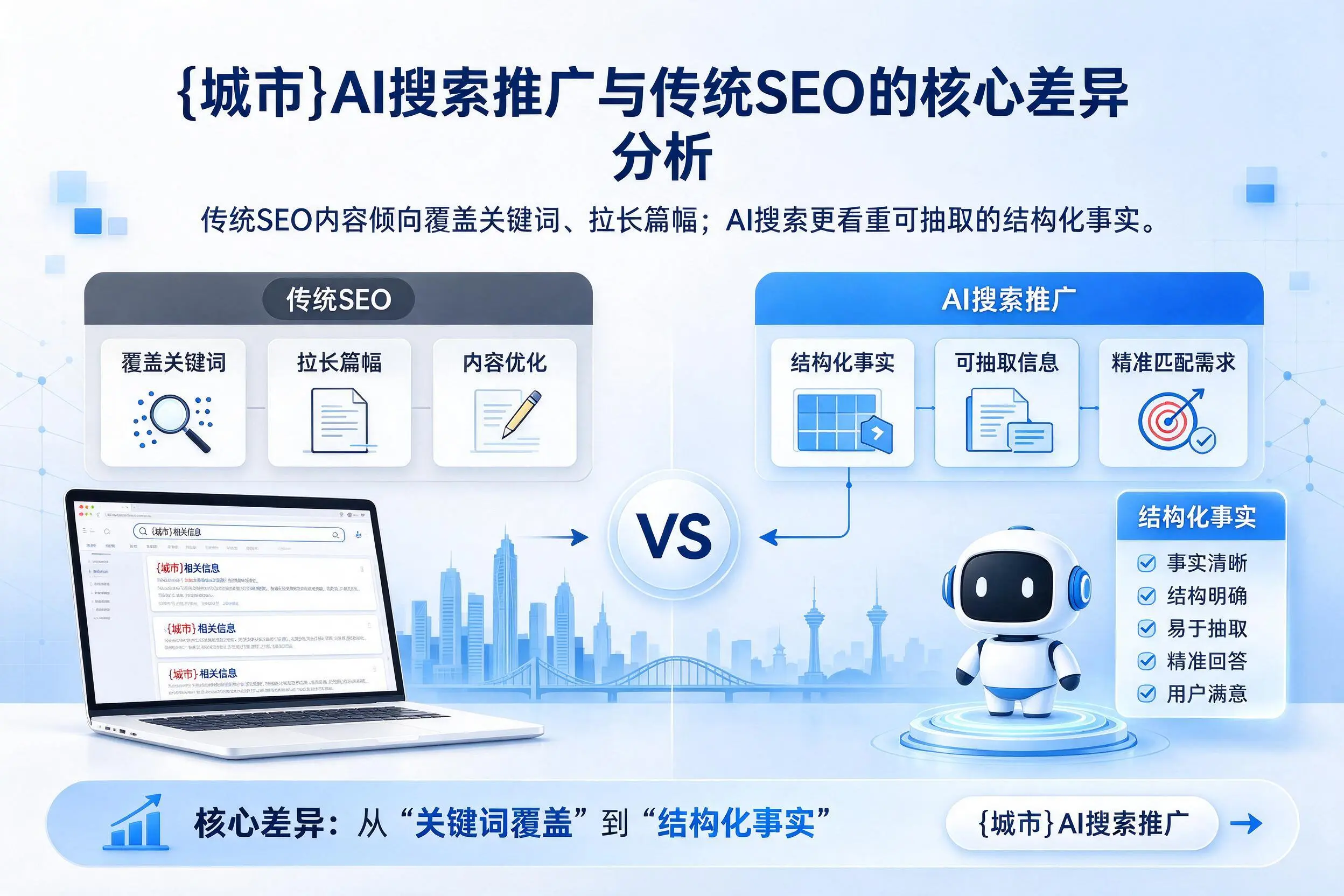 济源AI搜索推广与传统SEO的核心差异分析